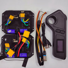 Load image into Gallery viewer, Revolutionize Your Ride: Puaida 36V 4WD Hub Motor Remote ESC Kit for DIY Electric Skateboard - Unleash the power of four-wheel drive with this comprehensive kit. Featuring advanced hub motors, a responsive ESC, and a user-friendly remote, elevate your DIY electric skateboard project for a thrilling and customizable skating experience.