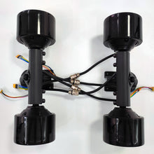 Load image into Gallery viewer, Revolutionize Your Ride: Puaida 36V 4WD Hub Motor Remote ESC Kit for DIY Electric Skateboard - Unleash the power of four-wheel drive with this comprehensive kit. Featuring advanced hub motors, a responsive ESC, and a user-friendly remote, elevate your DIY electric skateboard project for a thrilling and customizable skating experience.
