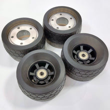 Load image into Gallery viewer, 105 mm AT (Glow) Wheels and Sleeves for P6S / P6D / dual / 4wd hub motor set

