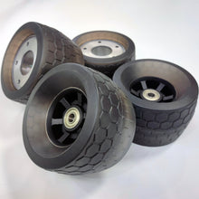 Load image into Gallery viewer, 105 mm AT (Glow) Wheels and Sleeves for P6S / P6D / dual / 4wd hub motor set
