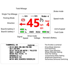 Load image into Gallery viewer, Puaida ESC Remote Kit with Tuning Function for 36V Dual Hub Motor