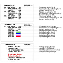 Load image into Gallery viewer, Puaida ESC Remote Kit with Tuning Function for 36V Dual Hub Motor