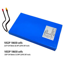 Cargar imagen en el visor de la galería, Batería 36V 10S2P 4400 mAh 5200mAh 6600mAh / 10S3P 7500 mAh 10100 mAh para monopatín eléctrico