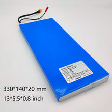 Load image into Gallery viewer, Premium 36V 10S Lithium-ion Battery Pack for Electric Skateboard - Powerful and reliable energy source, designed for optimal performance and extended riding range. Everything is plug and play, no soldering is required,These batteries are lithium-ion batteries made from Chinese/LG/Samsung cells with a modular BMS (Battery Management System) that protects the battery pack and keeps it running safely when operating and charging.