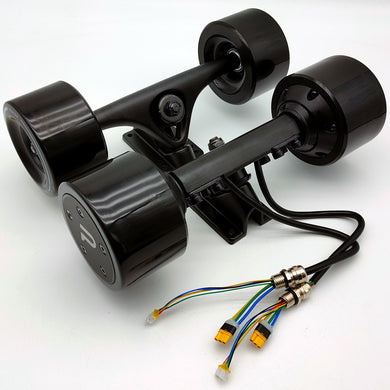 Dual Hub Motor Kit for DIY Electric Skateboard - Customize your ride with powerful dual hub motors for thrilling acceleration and smooth braking. Perfect for a hands-on, personalized electric skateboard experience.