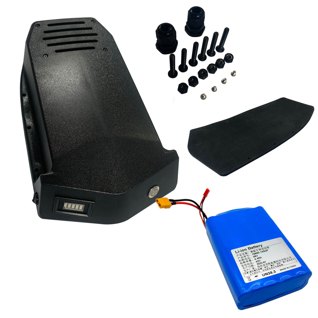 Battery ESC Case for electric skateboard DIY with EV pad 、switch、charging port and power light