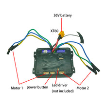 画像をギャラリービューアに読み込む, Puaida 36V デュアルベルトドライブモーター + ESC + リモートキット
