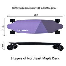 Load image into Gallery viewer, puaida electric skateboard P6S size

