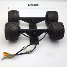 Load image into Gallery viewer, Upgrade Your Ride: Puaida 36V Dual Hub Motor Kit with 110 Rubber Wheels - Elevate your electric skateboard with this high-performance kit featuring dual hub motors and durable 110mm rubber wheels. Experience enhanced traction and a smoother ride for the ultimate skating adventure.
